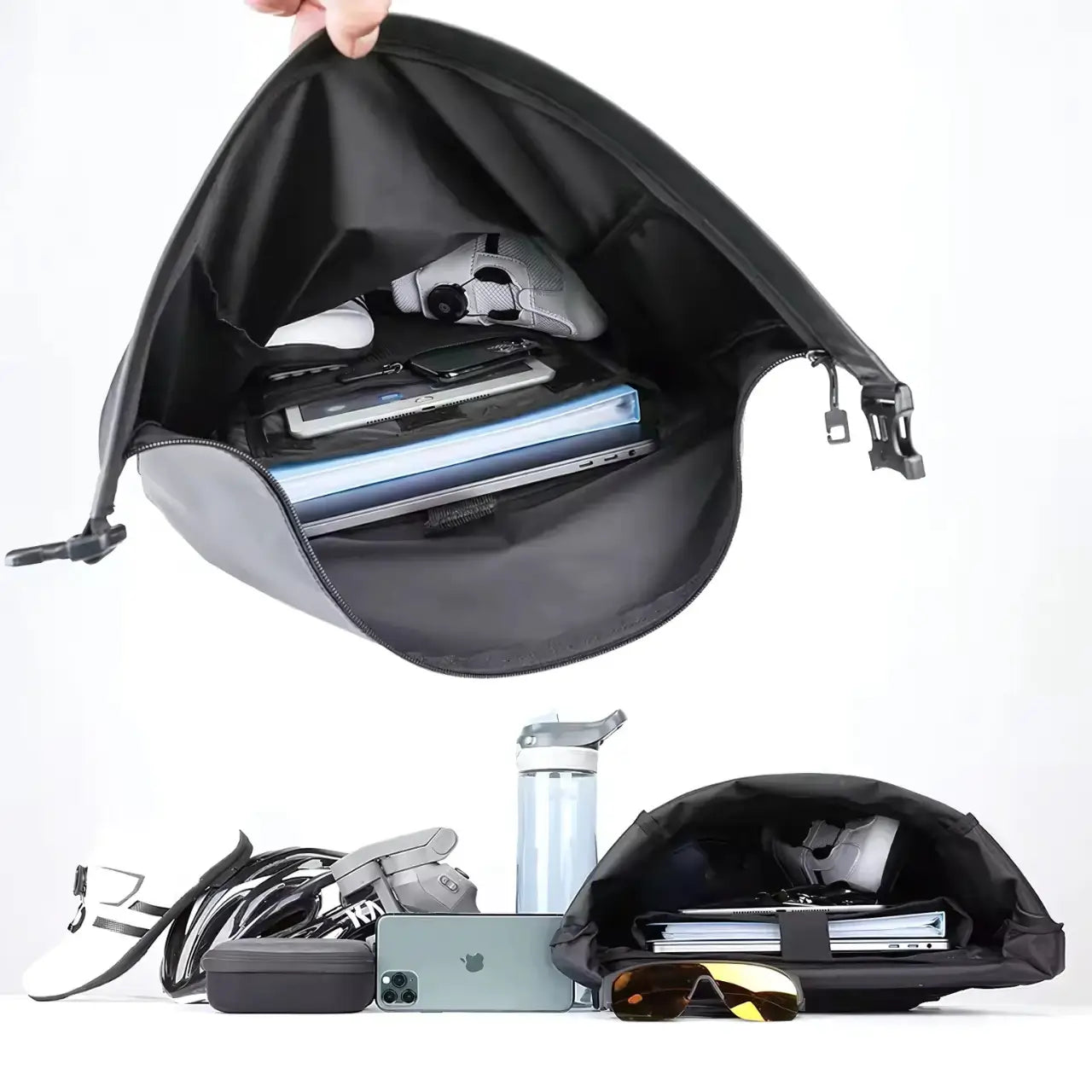 Convertible Bike Pannier Backpack (24L)