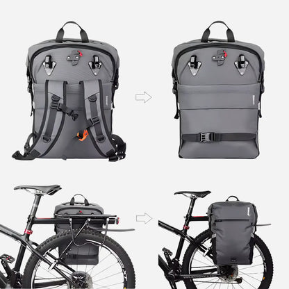 Convertible Bike Pannier Backpack (24L)