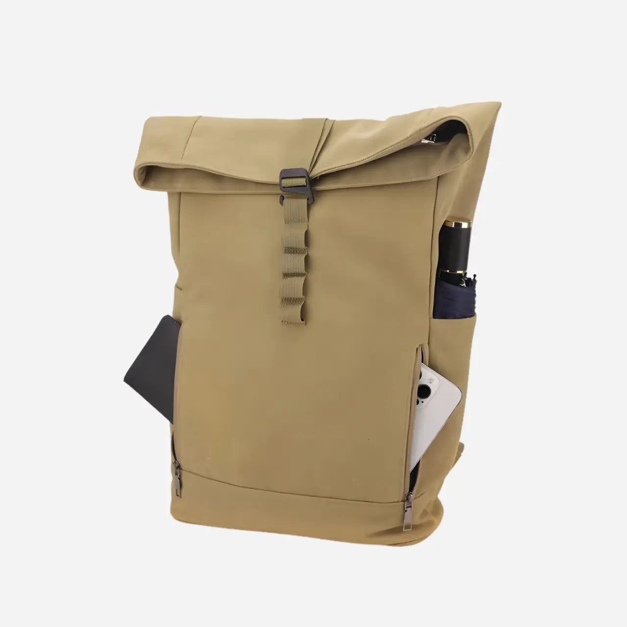 The Canvas Roll Top Commuter Laptop Backpack