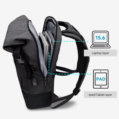 The Roll Top Lite Backpack