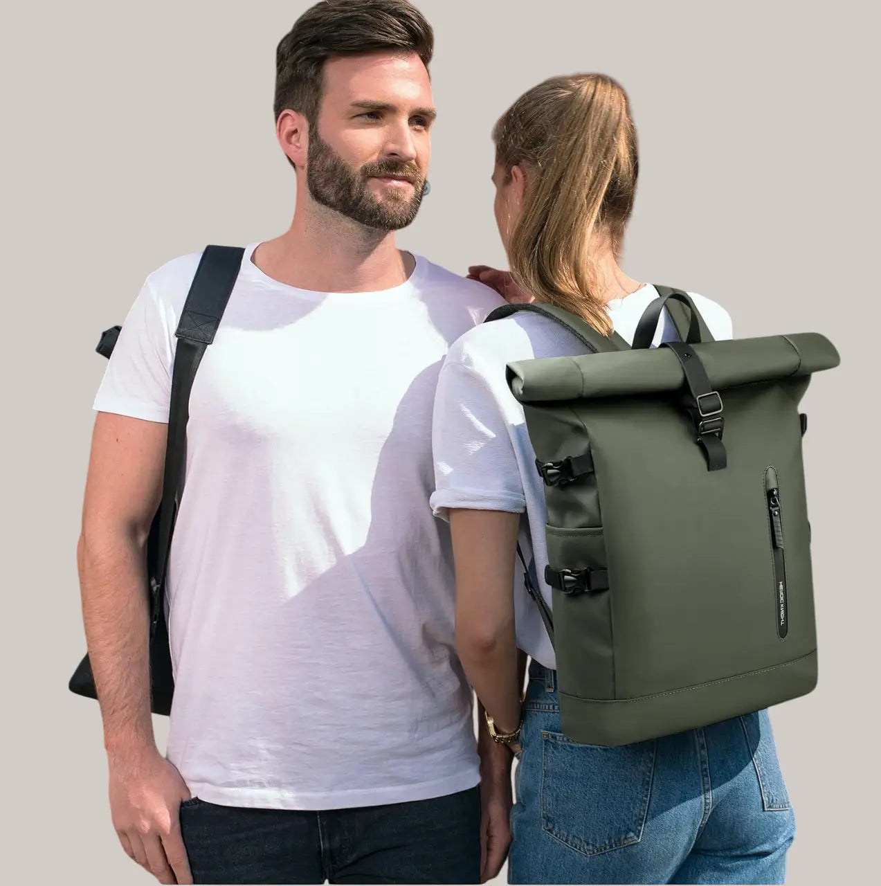 the roll top backpack waterproof