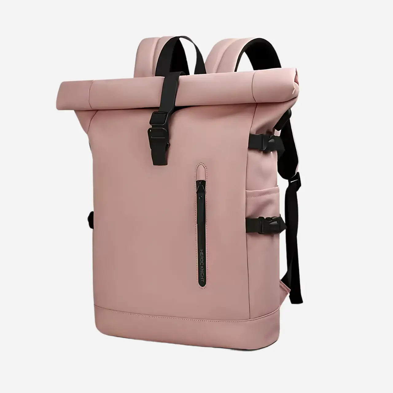 the roll top 20L rainproof backpack - pink