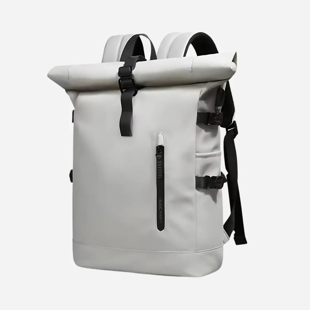 the roll top 20L rainproof backpack - white