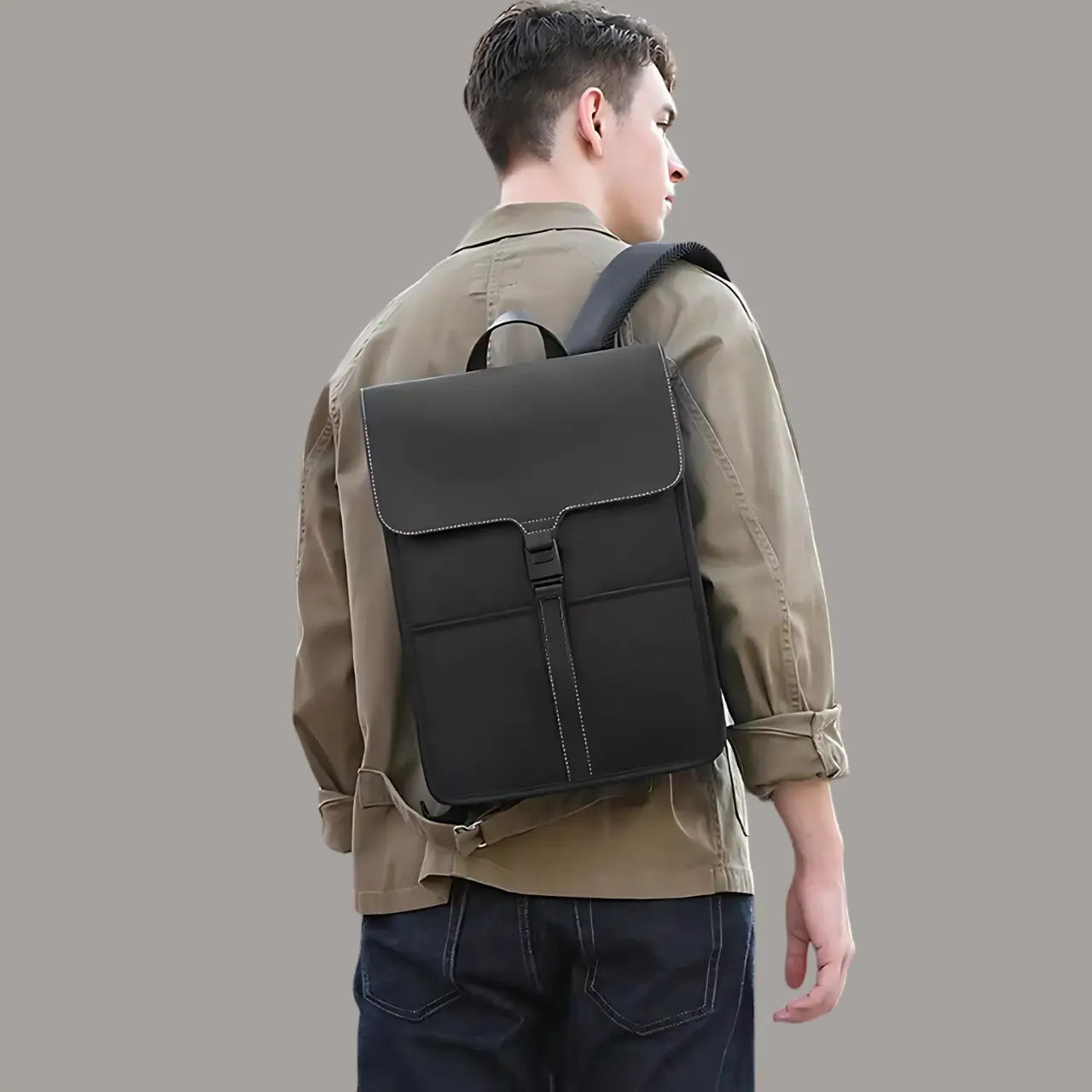 the office backpack - black