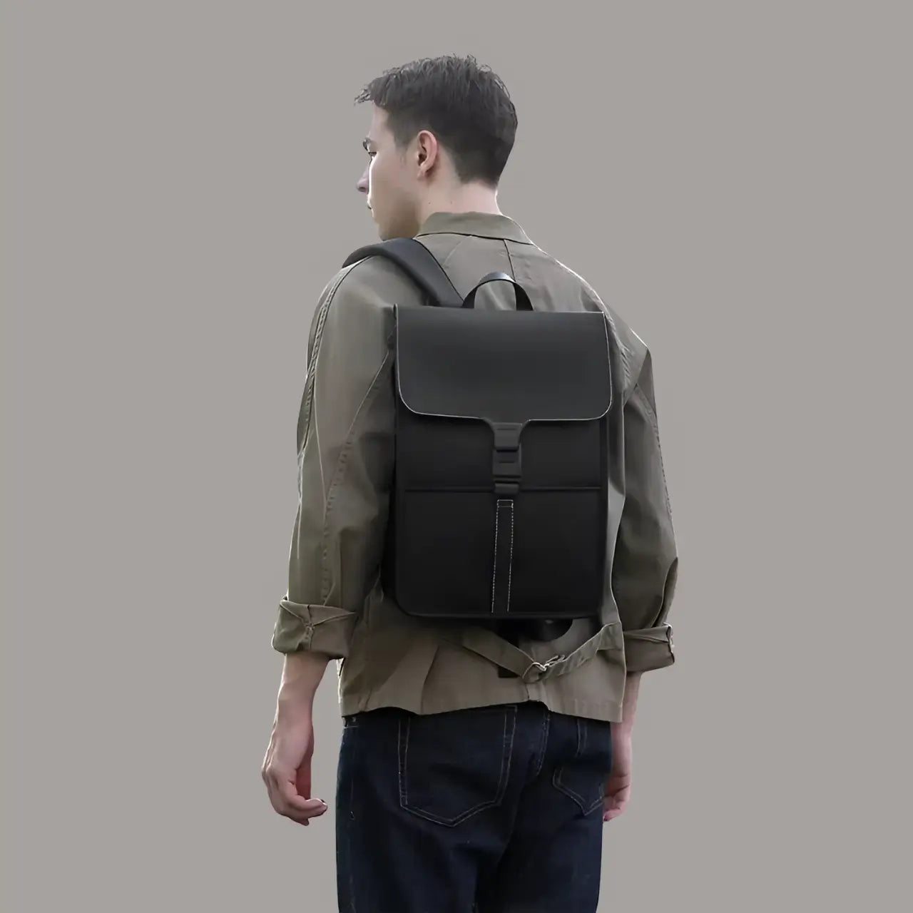 the office backpack - black