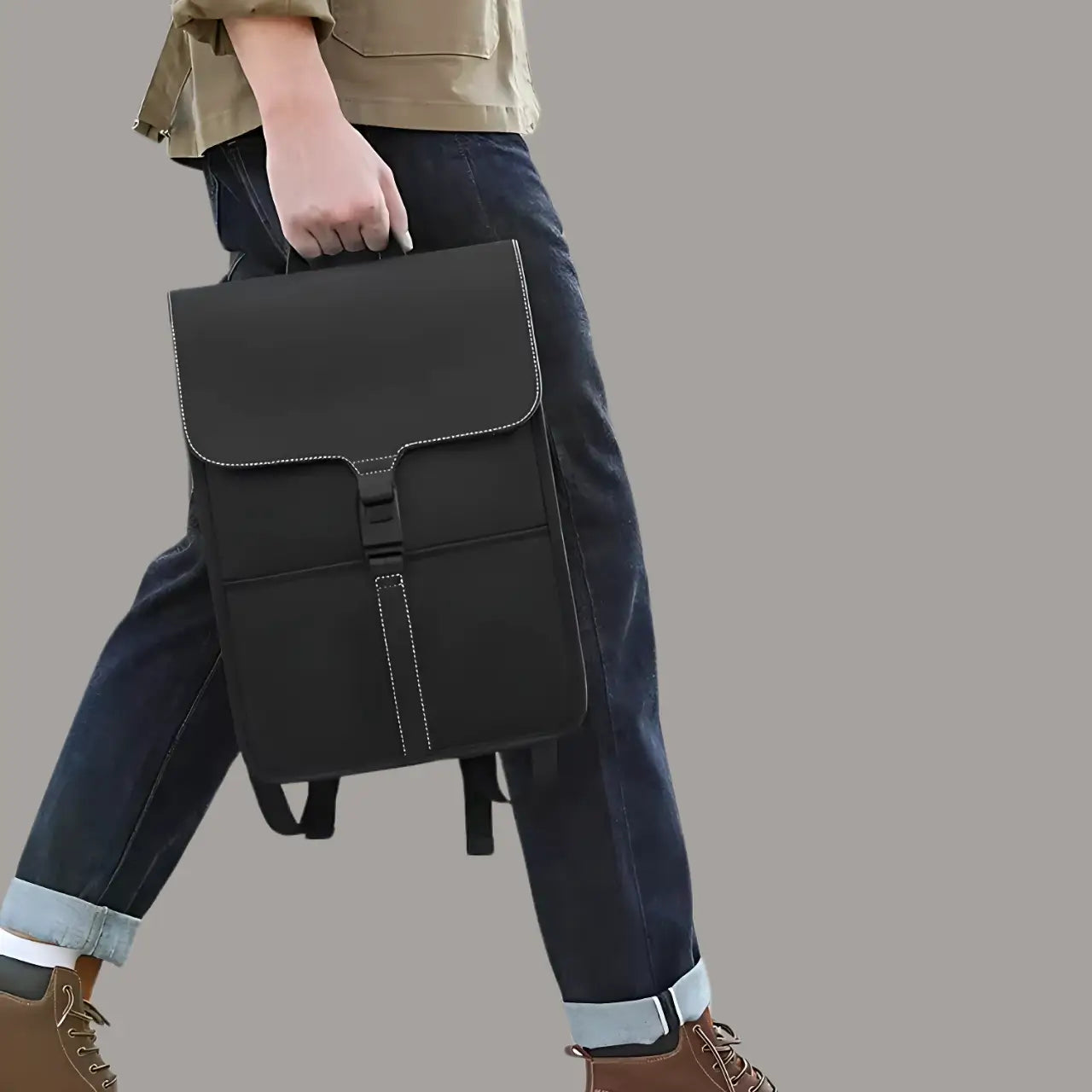 the office backpack - black