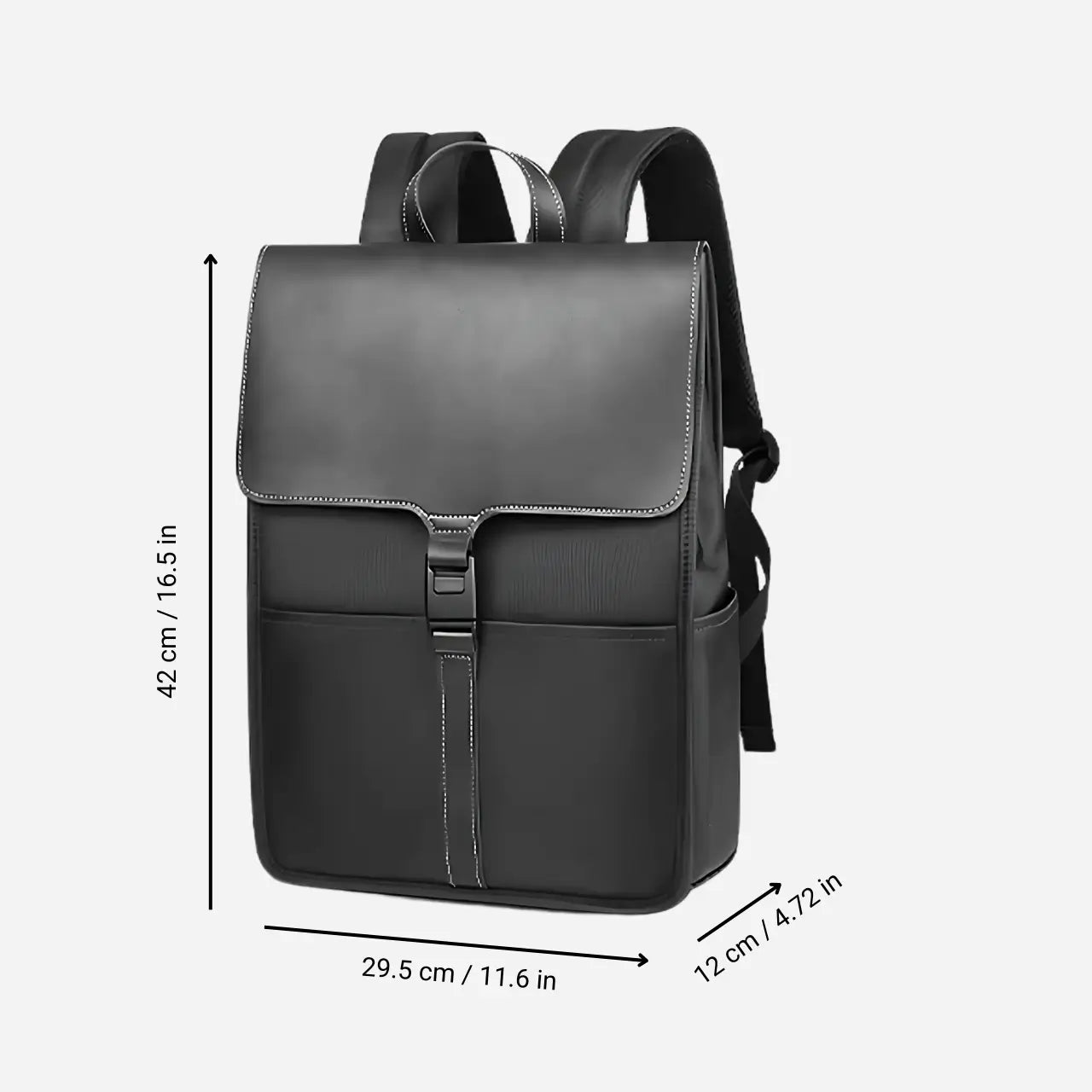 the office backpack - black