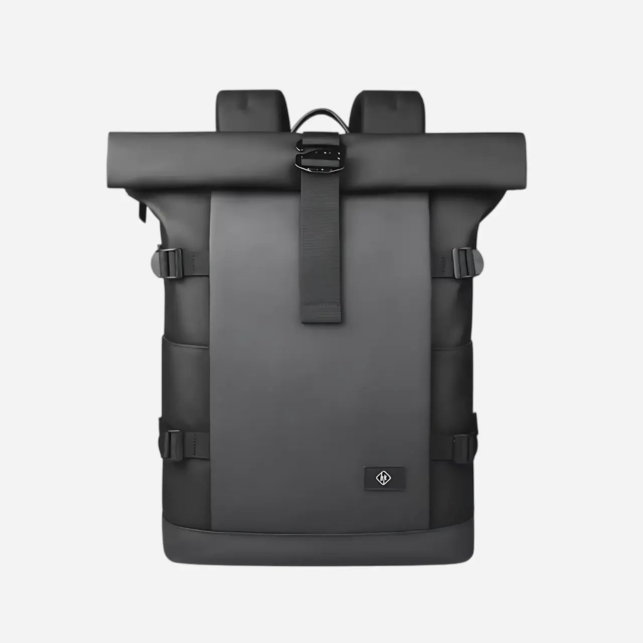 the roll top compact backpack - 18L to 25L - grey